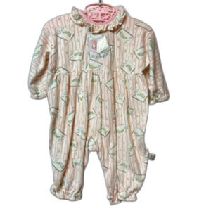 Peter Rabbit & Friends Playwear One Piece Size Medium 12-17 lbs